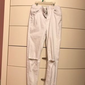 High Waisted skinny jeans